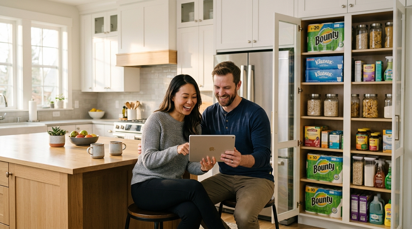 Automated Household Replenishment Dashboard
