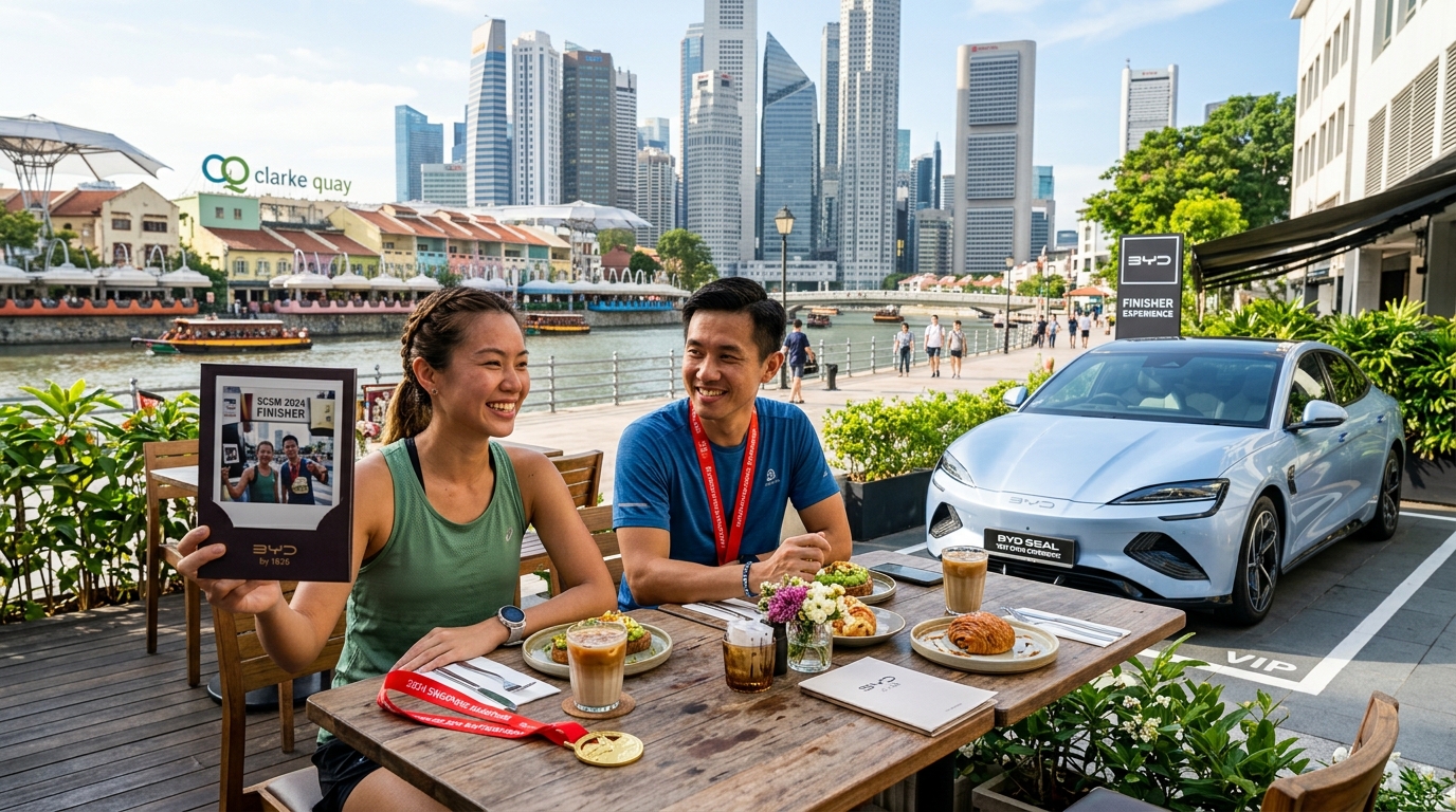 BYD by 1826 Cafe Finisher Pickup and Test Drive